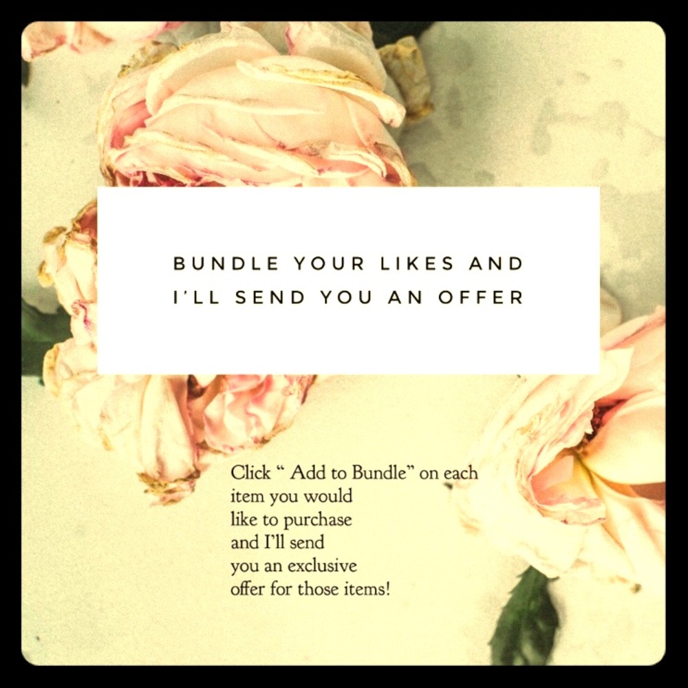 ❥ ❥ BUNDLE & SAVE ❥ ❥